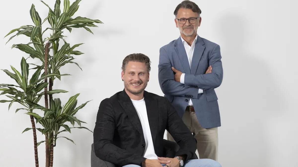 Marvin Großkrüger und Ivica Perić in der Redaktion von Cash.